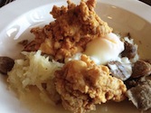 fried chicken thighs